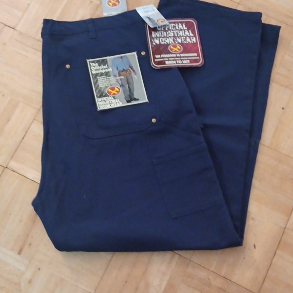 Official industrial workwear double knee workman's size 42x32